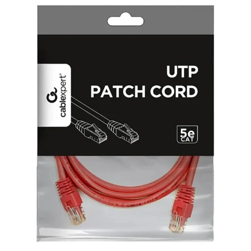 Patch cord Cablexpert PP12-2M/RO, CAT5e UTP, 2m, Pink