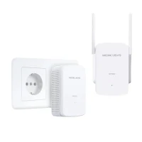Wi-Fi + Powerline adapter MERCUSYS MP510 KIT, AV1000, 1000 Mbps, White 2