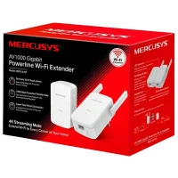 Wi-Fi + Powerline adapter MERCUSYS MP510 KIT, AV1000, 1000 Mbps, White 3