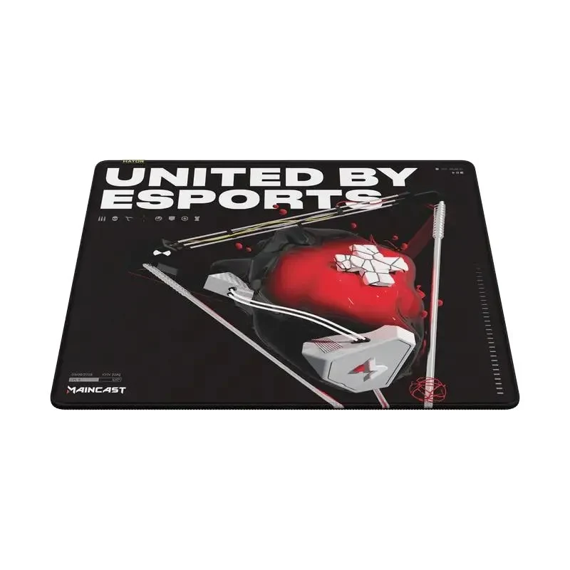 Gaming Mouse Pad HATOR Tonn eSport Maincast Edition, Large, Black 2