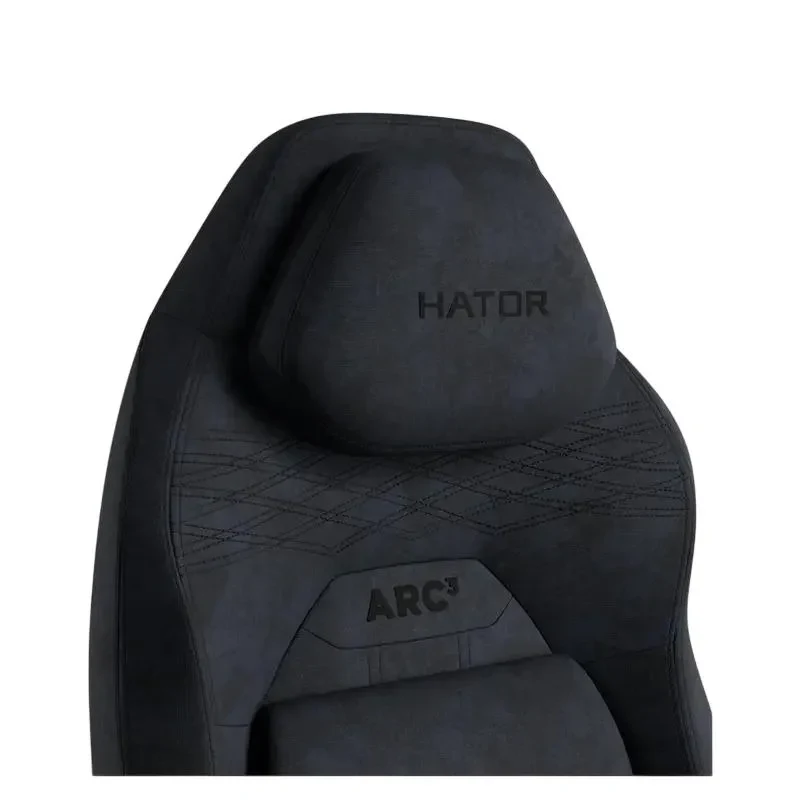 Gaming Chair HATOR Arc 3 S, Velour, Black 4