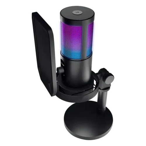 Gaming Microphone HATOR Signify RGB, USB, Black
