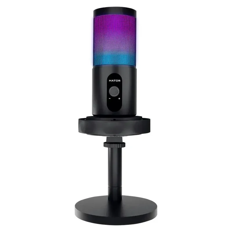 Gaming Microphone HATOR Signify RGB, USB, Black 3