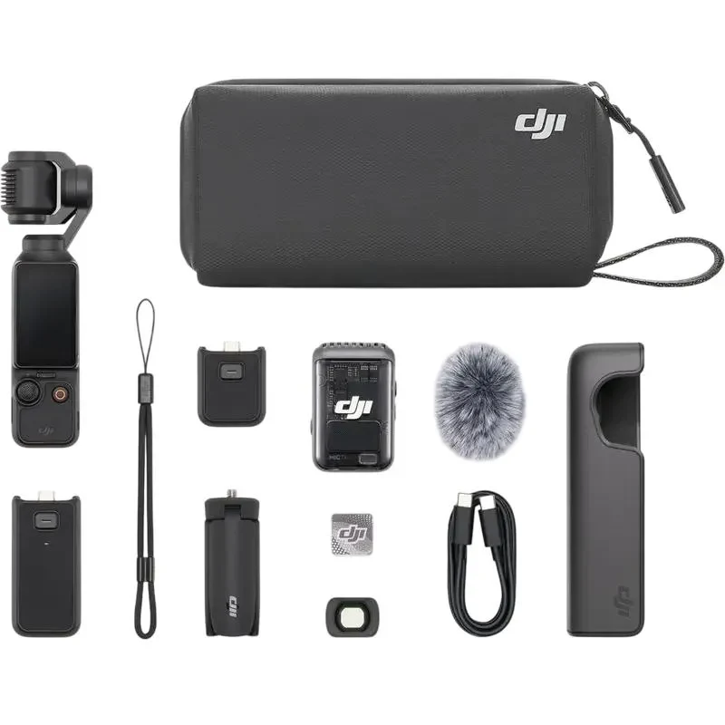 Action Camera DJI Osmo Pocket 3 Creator Combo, Black 10