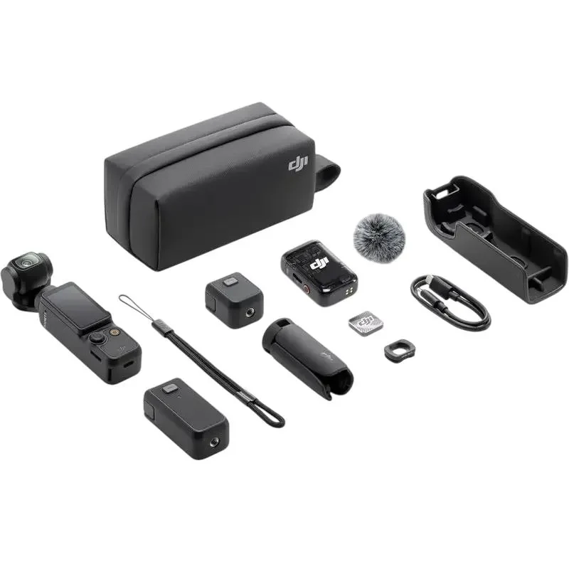 Action Camera DJI Osmo Pocket 3 Creator Combo, Black 12
