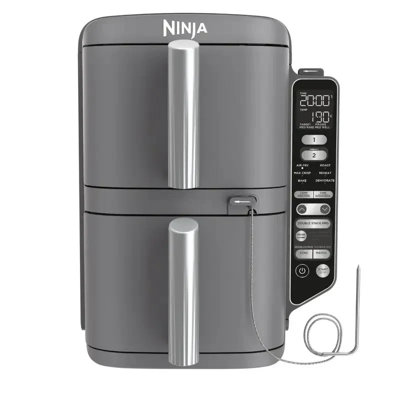 Air Fryer Ninja Double Stack XL Smart SL451EU, Grey 4