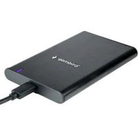 External Case Gembird EE2-U3S-6, Black (EE2-U3S-6) 4