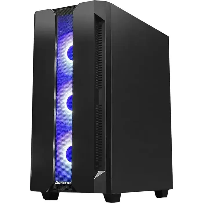 PC Case Chieftec GS-01B-OP, Midi-Tower, ATX, Black 11