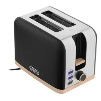 Toaster Ardesto T-F420BWD, Black | Stainless Steel 2