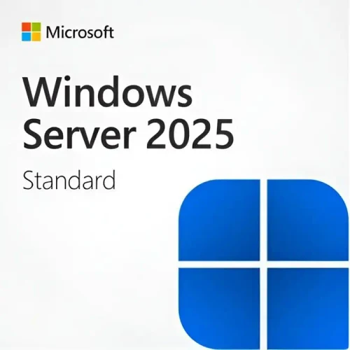 Operating System Windows SVR Std 2025, 64 bit, DSP OEI DVD 16 cores, English