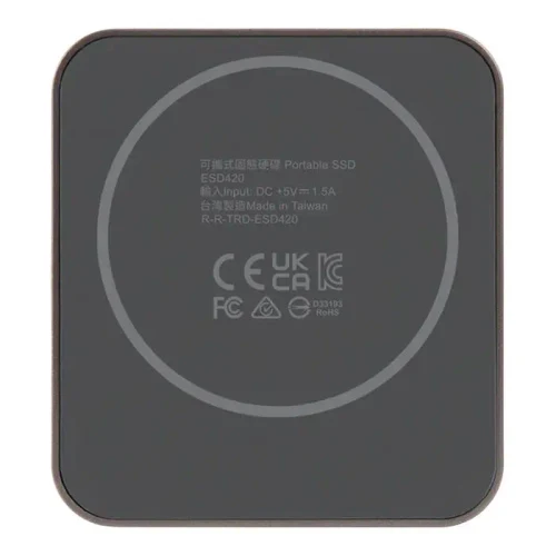 External Portable SSD Transcend ESD420, 1 TB, Rose Gold (TS1TESD420G)