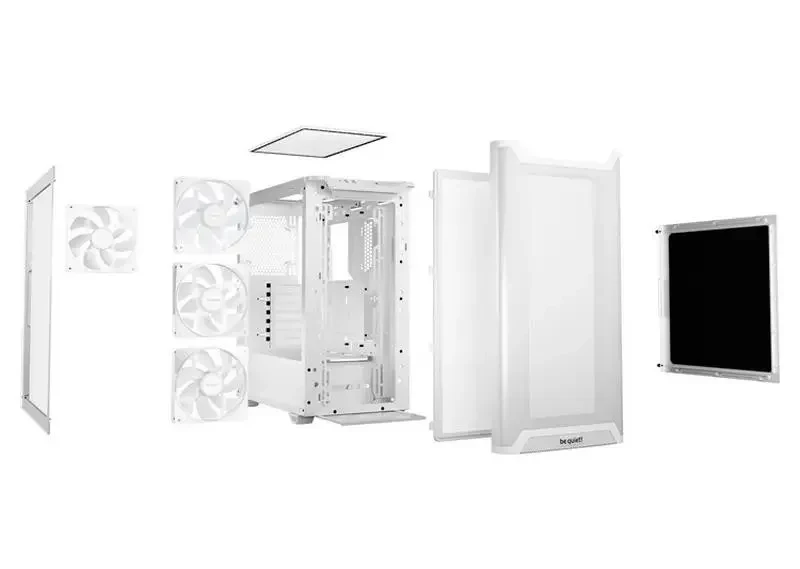 PC Case be quiet! Pure Base 501 LX, Midi-Tower, w/o PSU, White 6