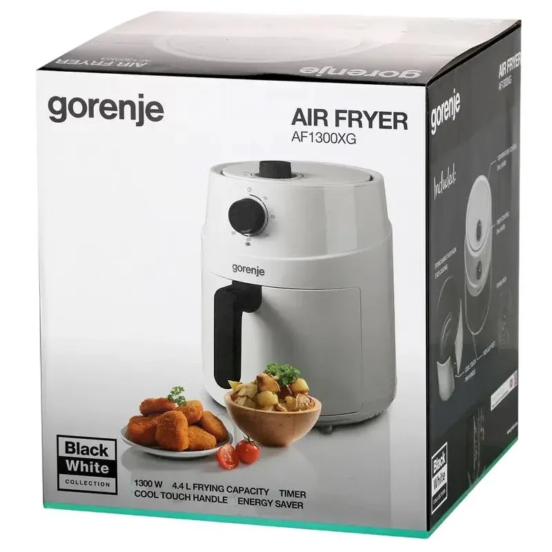 Air Fryer Gorenje AF1300XG, White | Black 4