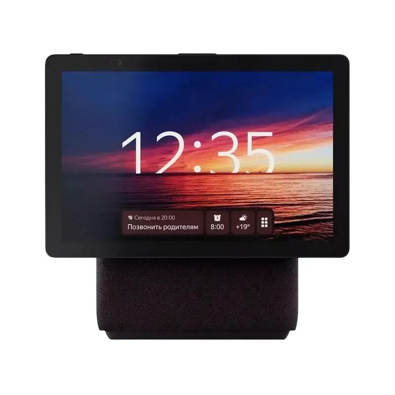 Smart Speakers Yandex Station Duo Max YNDX-00055, YandexGPT, Zigbee, Red 6