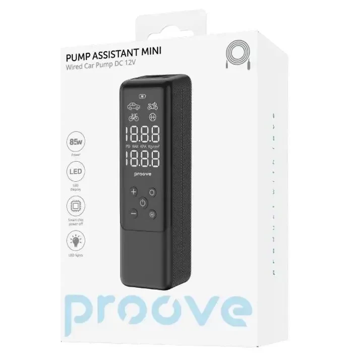 Automotive compressor Proove Pump Assistant Mini, Black 3