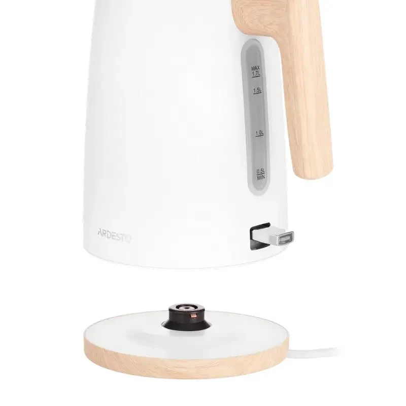 Electric Kettle Ardesto EKL-F420WWD, White 2