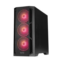 PC Case Chieftec APEX Lumo, Midi-Tower, w/o PSU, Black