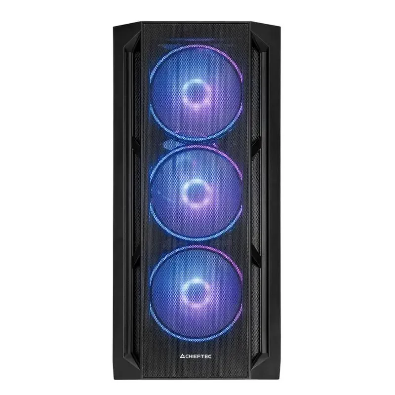 PC Case Chieftec APEX Lumo, Midi-Tower, w/o PSU, Black 14