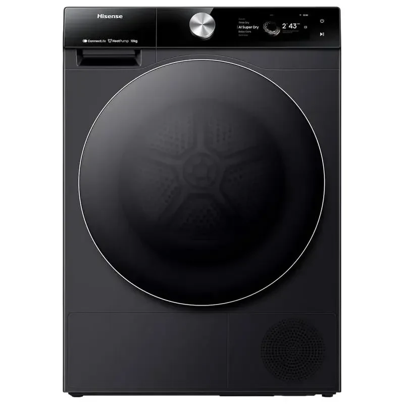 Clothes dryer Hisense DH7S107BB, 10kg, Black 5
