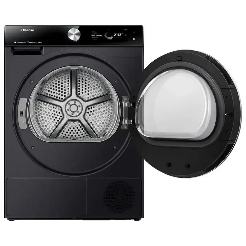 Clothes dryer Hisense DH7S107BB, 10kg, Black 7