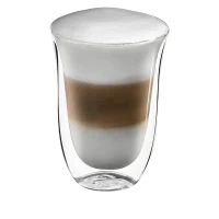 Glass cups DeLonghii DLSC312, 330ml 2pcs