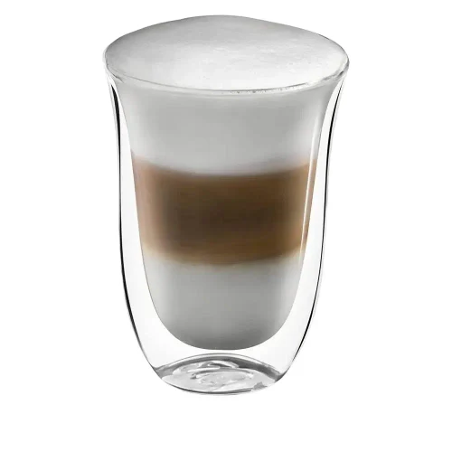 Glass cups DeLonghii DLSC312, 330ml 2pcs