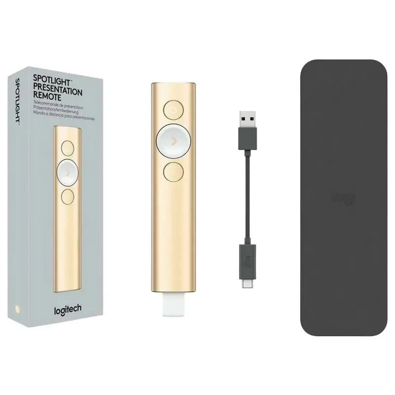 Presenter Logitech Spotlight, Gold 2