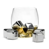 Ice Cubes Circle Joy CJ-BK03, Silver, 4 pieces