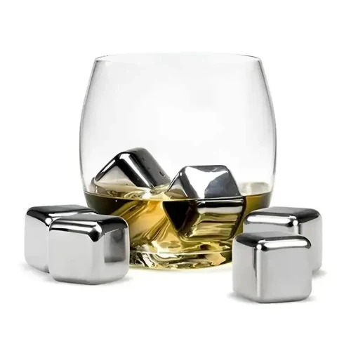 Ice Cubes Circle Joy CJ-BK03, Silver, 4 pieces