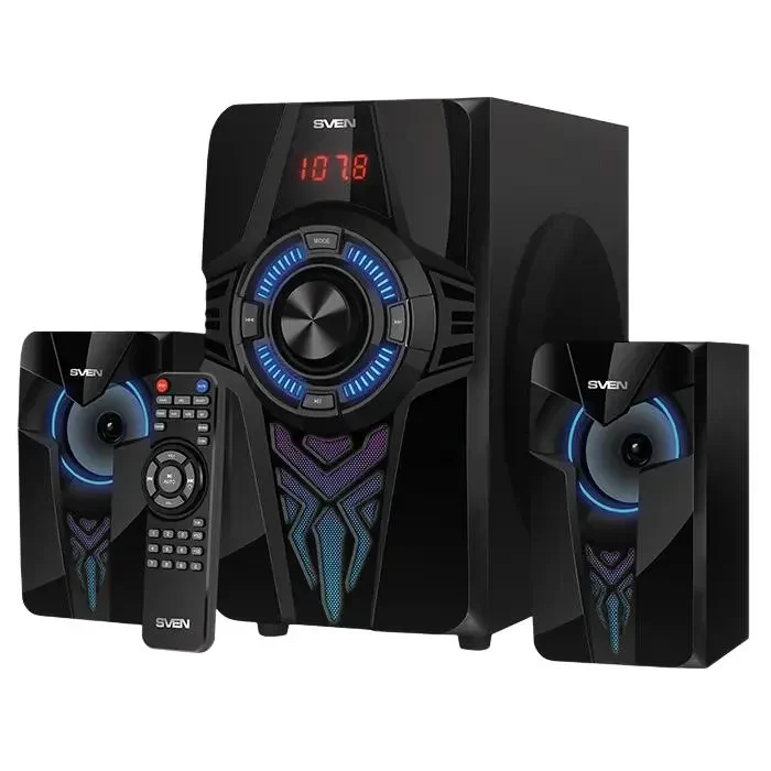 Computer Speakers 2.1 SVEN MS-2070, Black 5