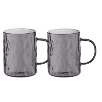 Set of cups Ardesto Shine AR2626GG, 260 ml, 2 pcs, Grey 3