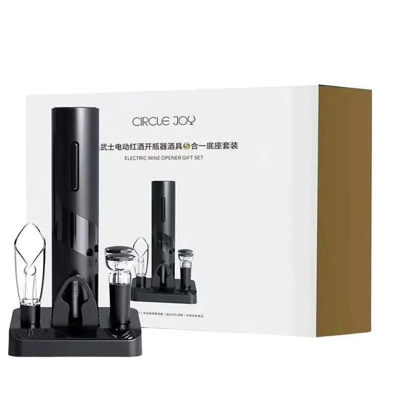 Wine set Circle Joy CJ-TZ08, Black 4