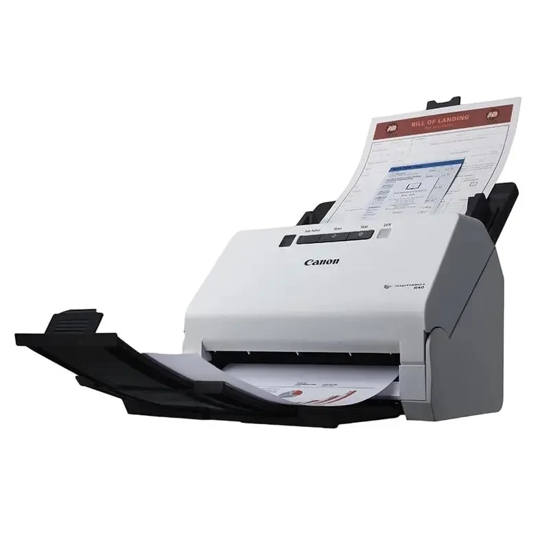 Sheet-fed Document Scanner Canon imageFORMULA R40, A4, White 3