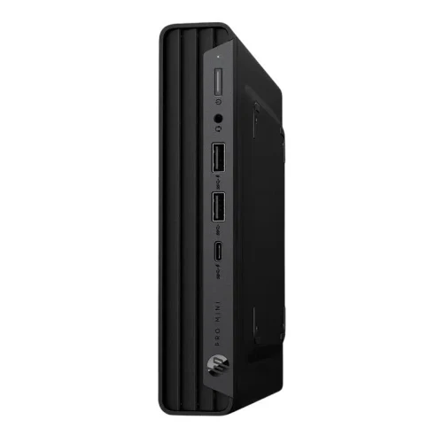 Mini PC HP Pro Mini 400 G9, Intel Core i3-14100T, 8GB/512GB, FreeDOS, Black