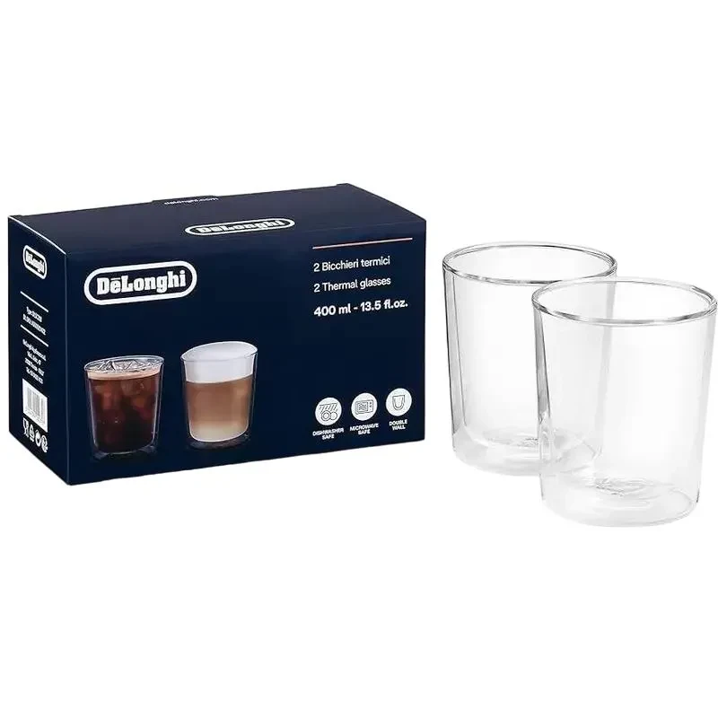 Set of glasses DeLongh DLSC318, 400 ml, 2 pcs, Transparent 2