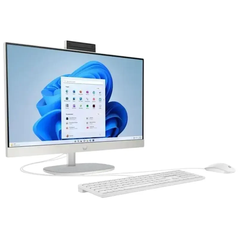 All-in-One Computer HP 27-cr1031ci, 27", Intel Core Ultra 7 155U, 16GB/512GB, FreeDOS, Shell White 4