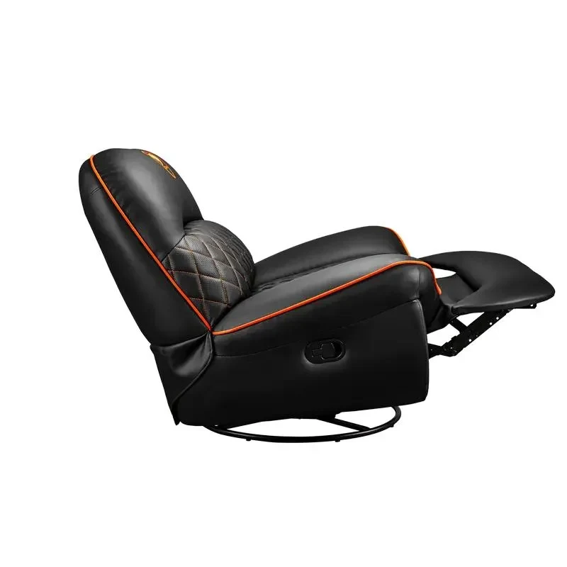 Gaming Chair Cougar Overlord, PU Leather, Black | Orange 10
