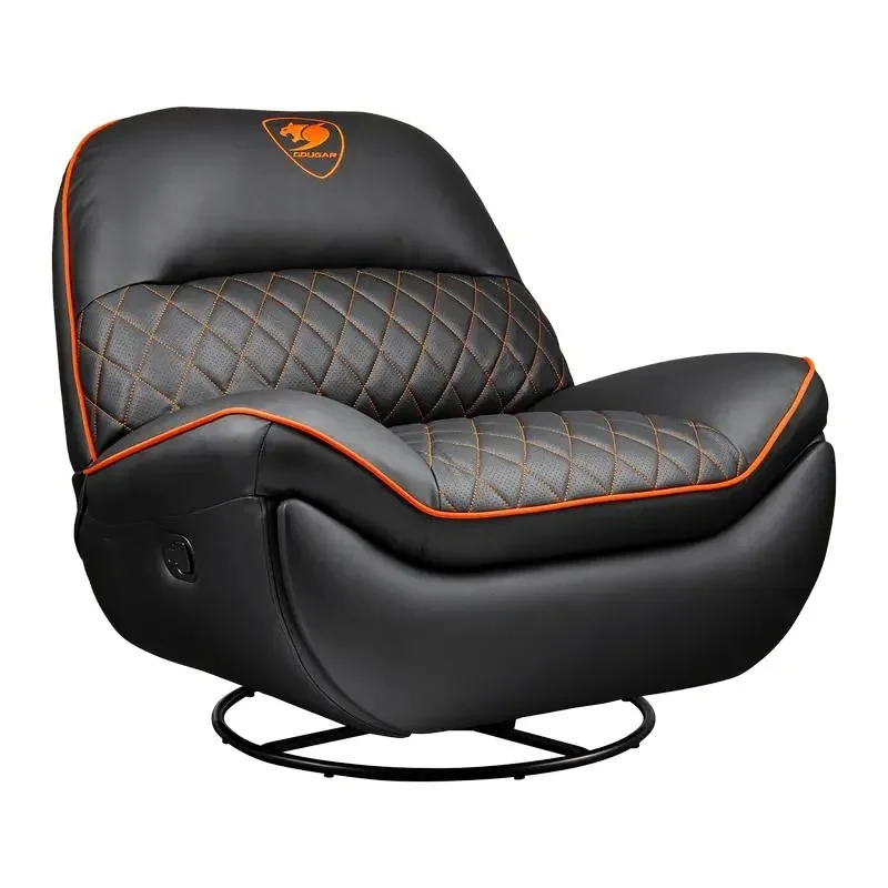 Gaming Chair Cougar Overlord, PU Leather, Black | Orange 12
