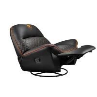 Gaming Chair Cougar Overlord, PU Leather, Black | Orange 3