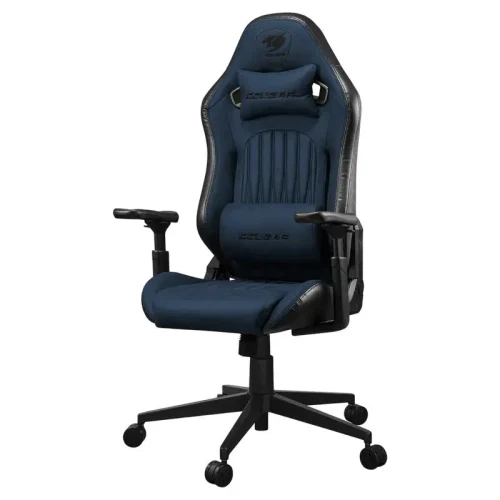 Gaming Chair Cougar Explore, PVC Leather, Navy Blue F