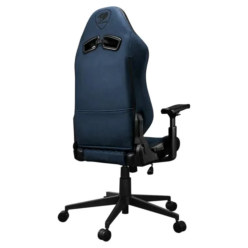 Gaming Chair Cougar Explore, PVC Leather, Navy Blue F 2
