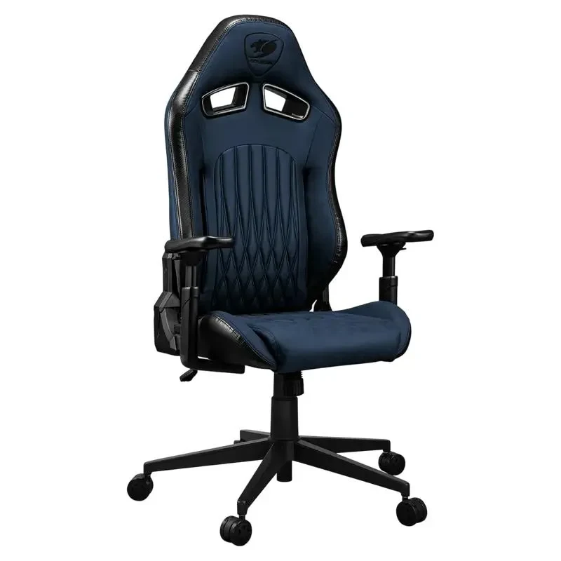 Gaming Chair Cougar Explore, PVC Leather, Navy Blue F 3