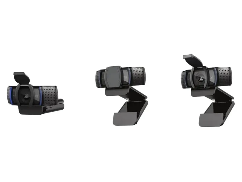 Webcam Logitech C920S Pro, Full-HD 1080P, Black 4