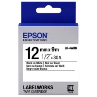 Ribbon cartridge Epson LK-4WBN, 12 mm x 9 m