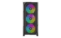 Carcasa XILENCE BREEZE II (XG181) / w/oPSU / Side panel / 3x ARGB 120mm + 1x120mm / ATX / Black 5