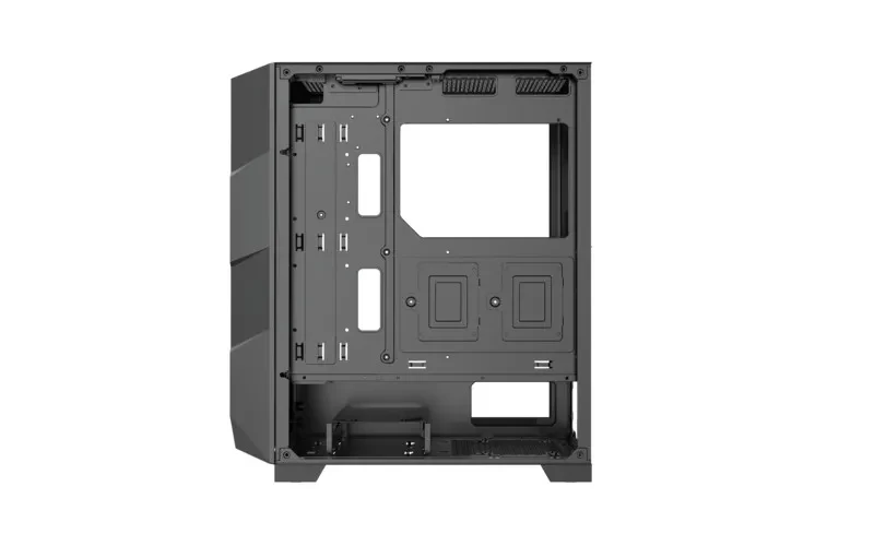 Carcasa XILENCE BREEZE II (XG181) / w/oPSU / Side panel / 3x ARGB 120mm + 1x120mm / ATX / Black 8
