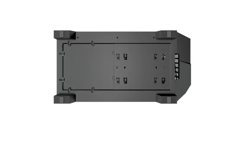 Carcasa XILENCE BREEZE II (XG181) / w/oPSU / Side panel / 3x ARGB 120mm + 1x120mm / ATX / Black 9
