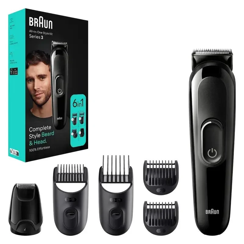 Men's Trimmer Braun MGK3410, Black 4