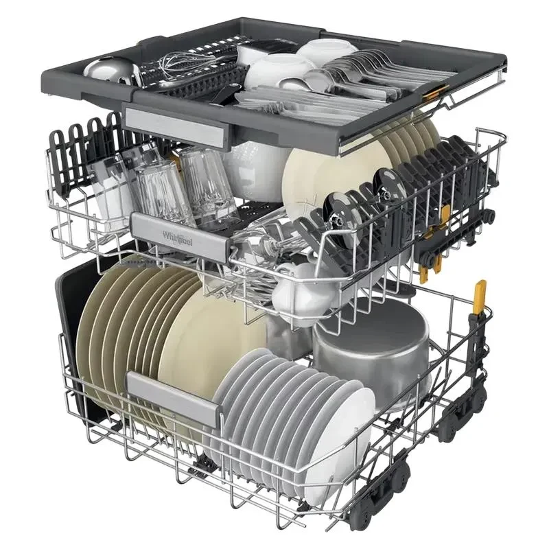 Dishwasher Whirlpool W7F HS51 X, Stainless Steel 6