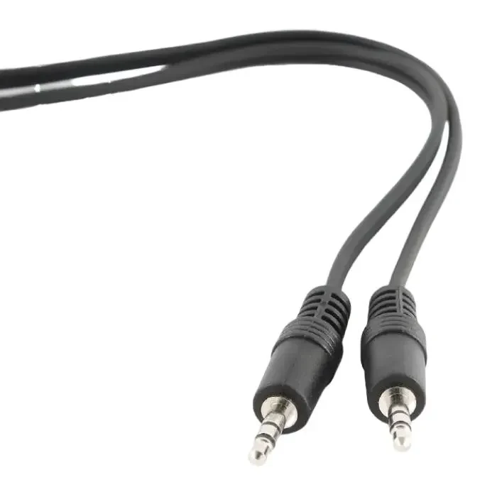 Audio Cable Cablexpert CCA-404-5M, 3.5mm 3-pin (M) - 3.5mm 3-pin (M), 5m, Black 3